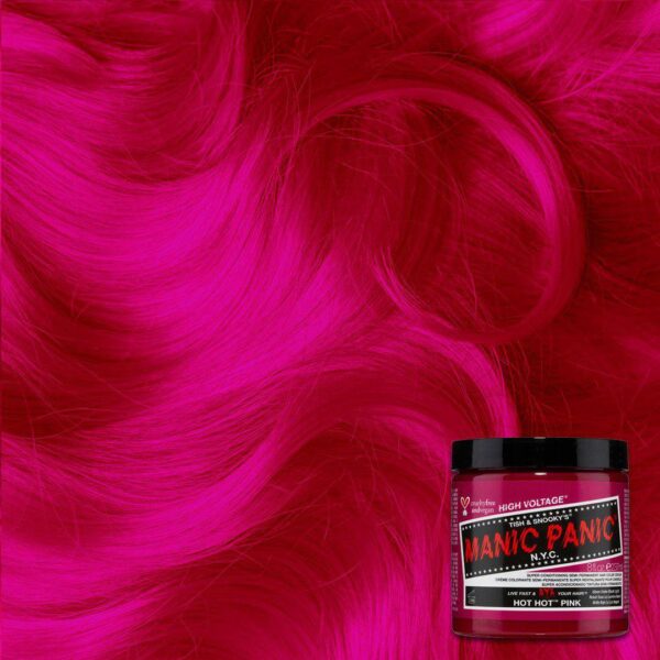 Kreminiai nuplaunami trumpalaikiai plaukų dažai Manic Panic High Voltage Hot Hot Pink