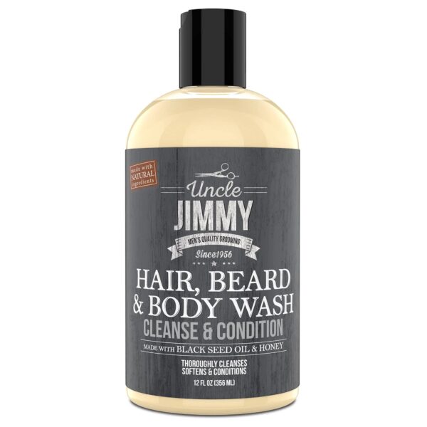 Uncle Jimmy barzdos, plaukų ir kūno prausiklis