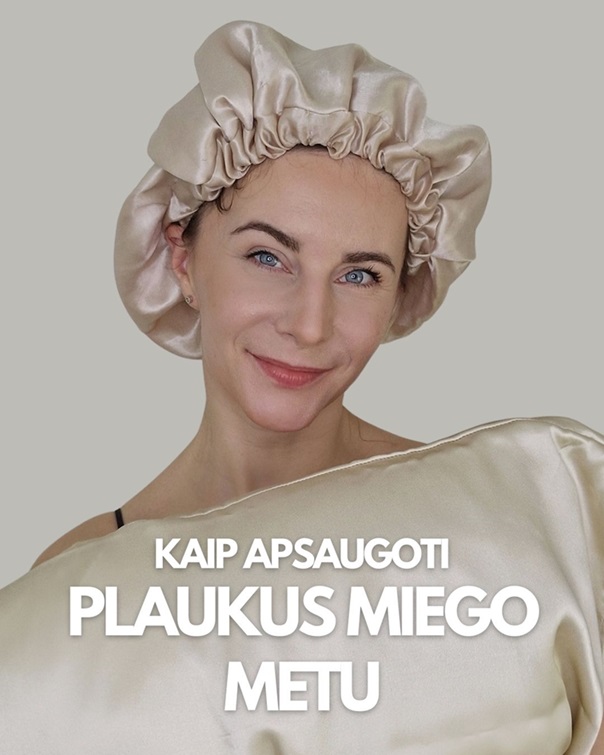 Kaip apsaugoti plaukus miego metu