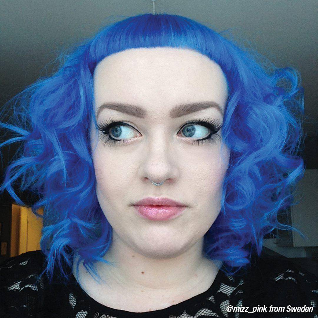 Kreminiai nuplaunami trumpalaikiai plaukų dažai Manic Panic High Voltage Bad Boy Blue